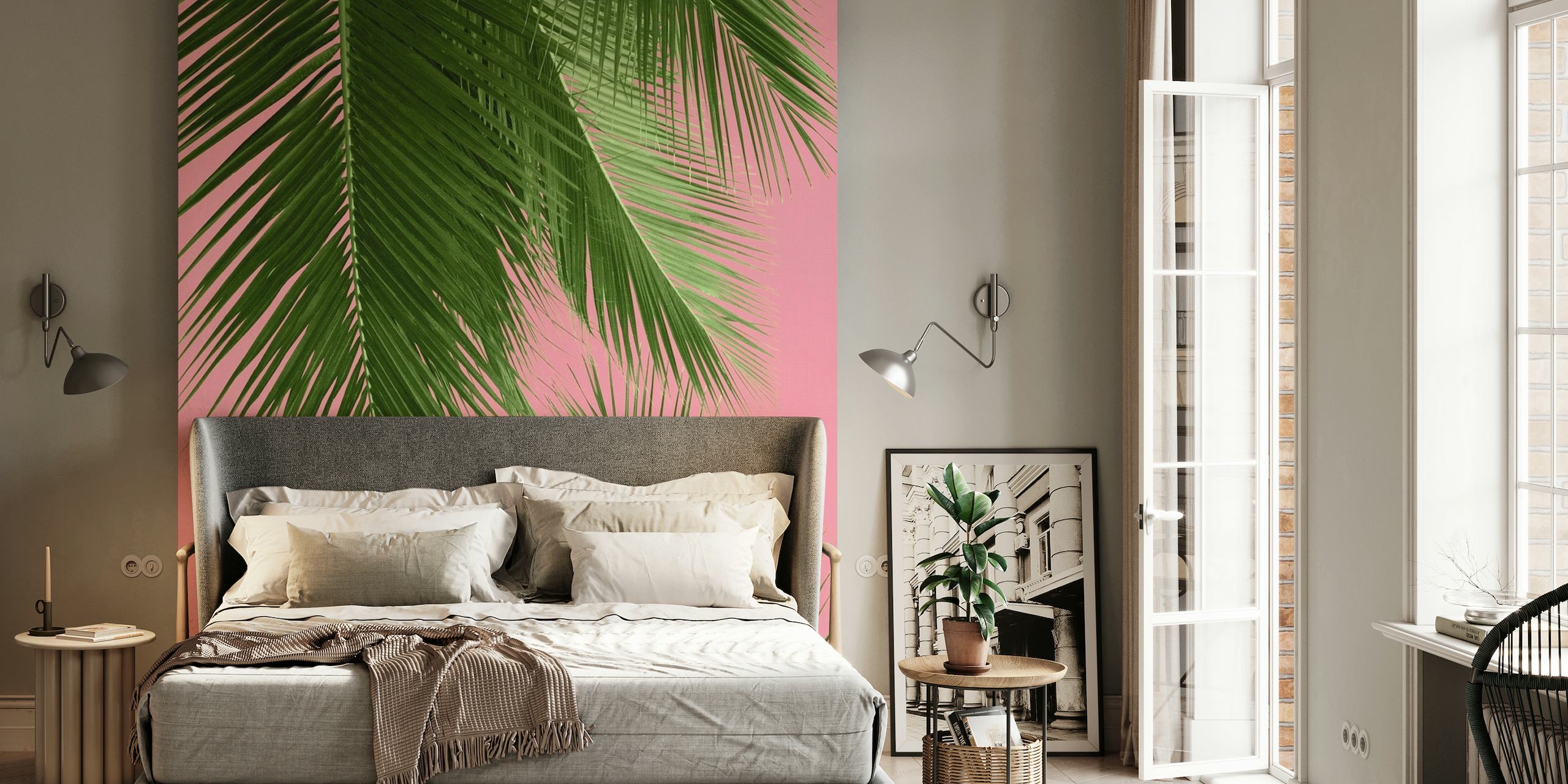 Palm Leaves Vibes 1 behang