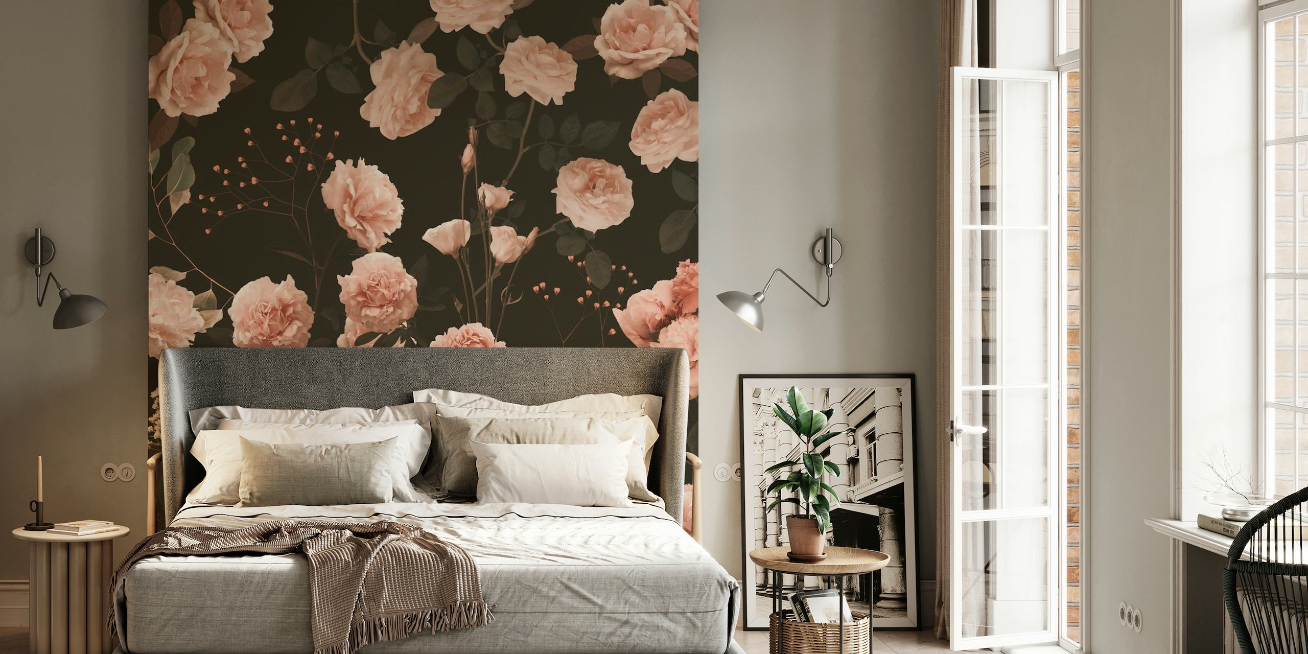 Romantic Pink Bouquet wallpaper