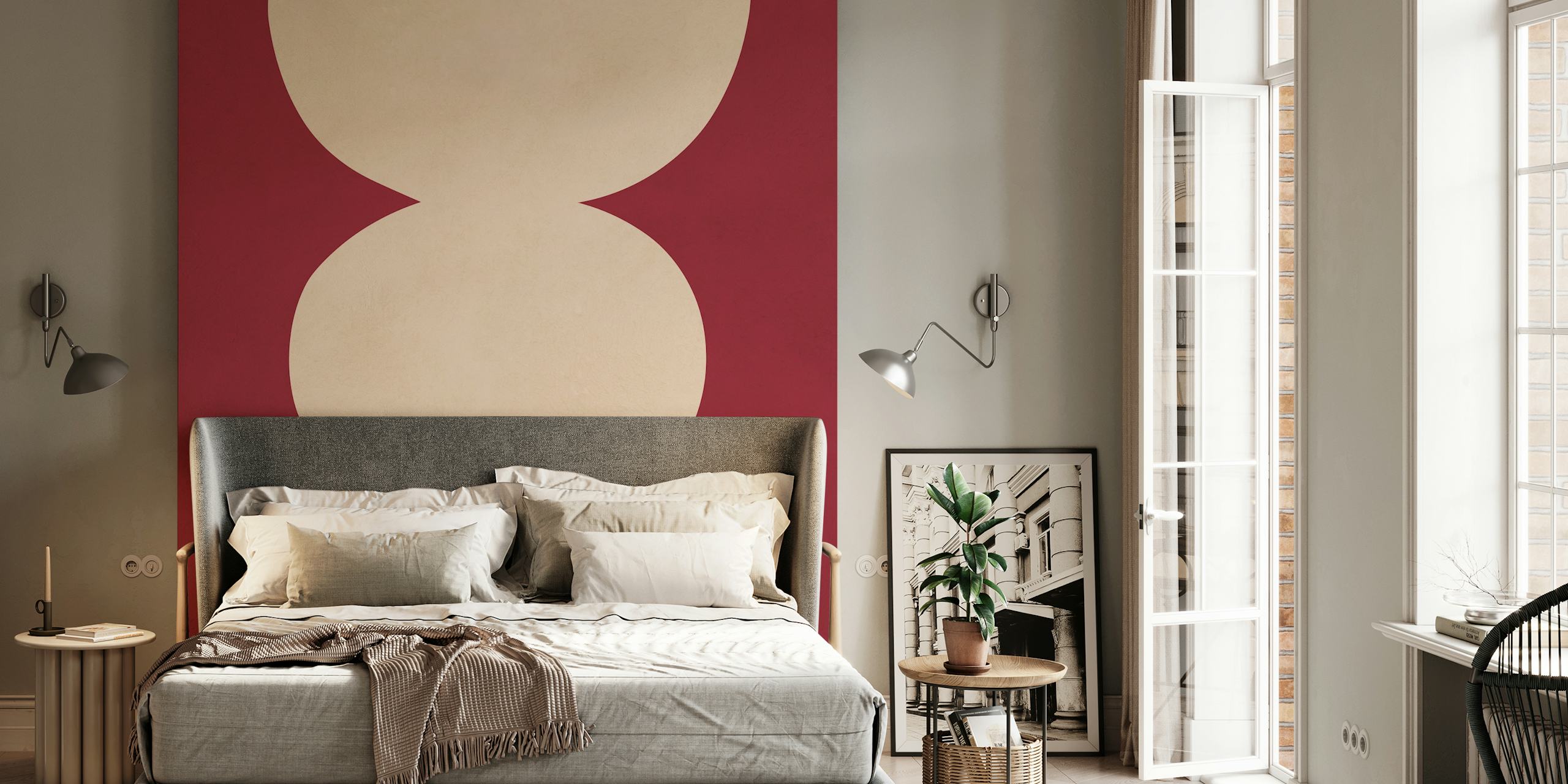 Papier peint Modern minimalist art dans une pièce