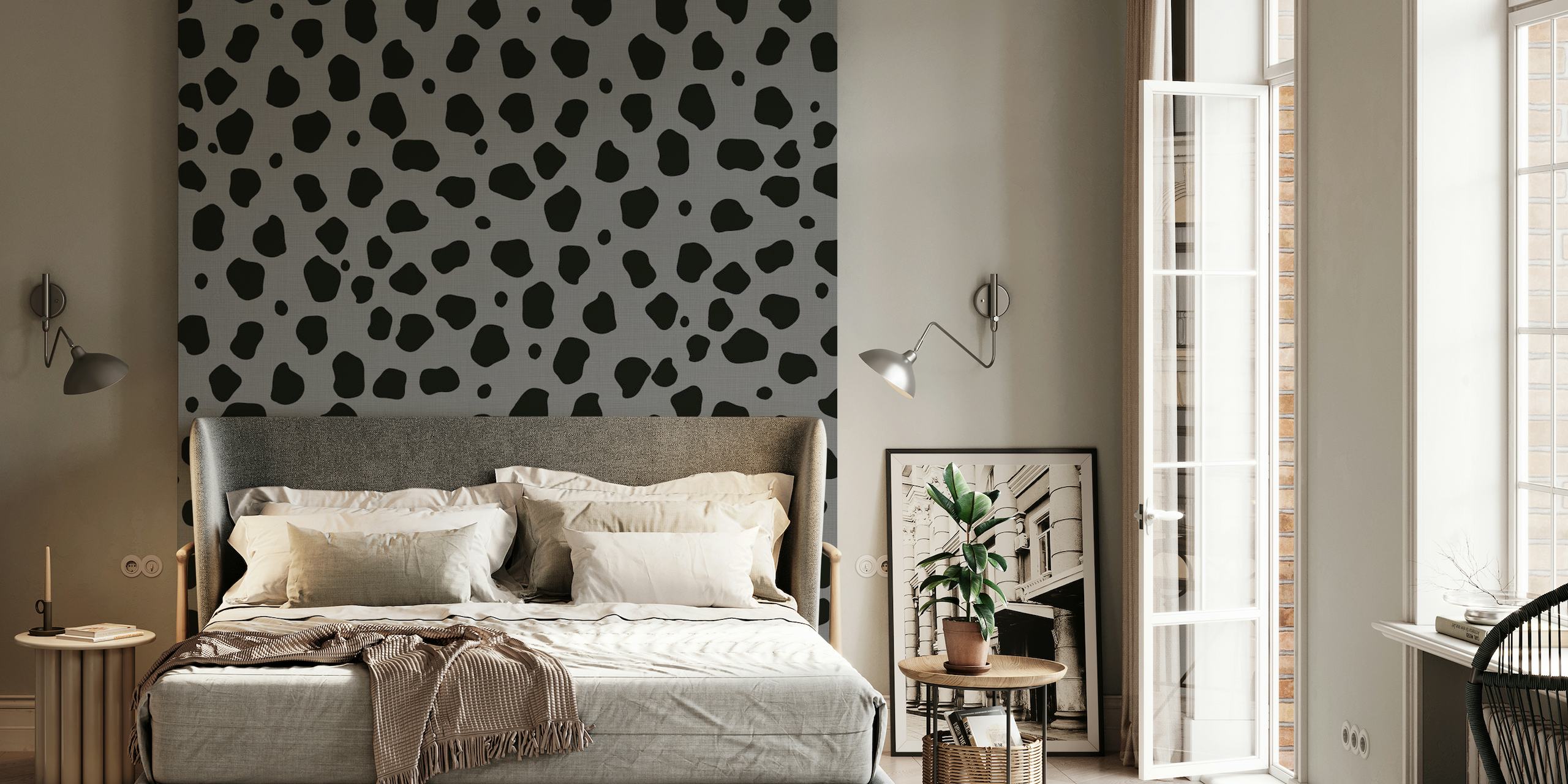 Cheetah Animal Black Gray 1 wallpaper