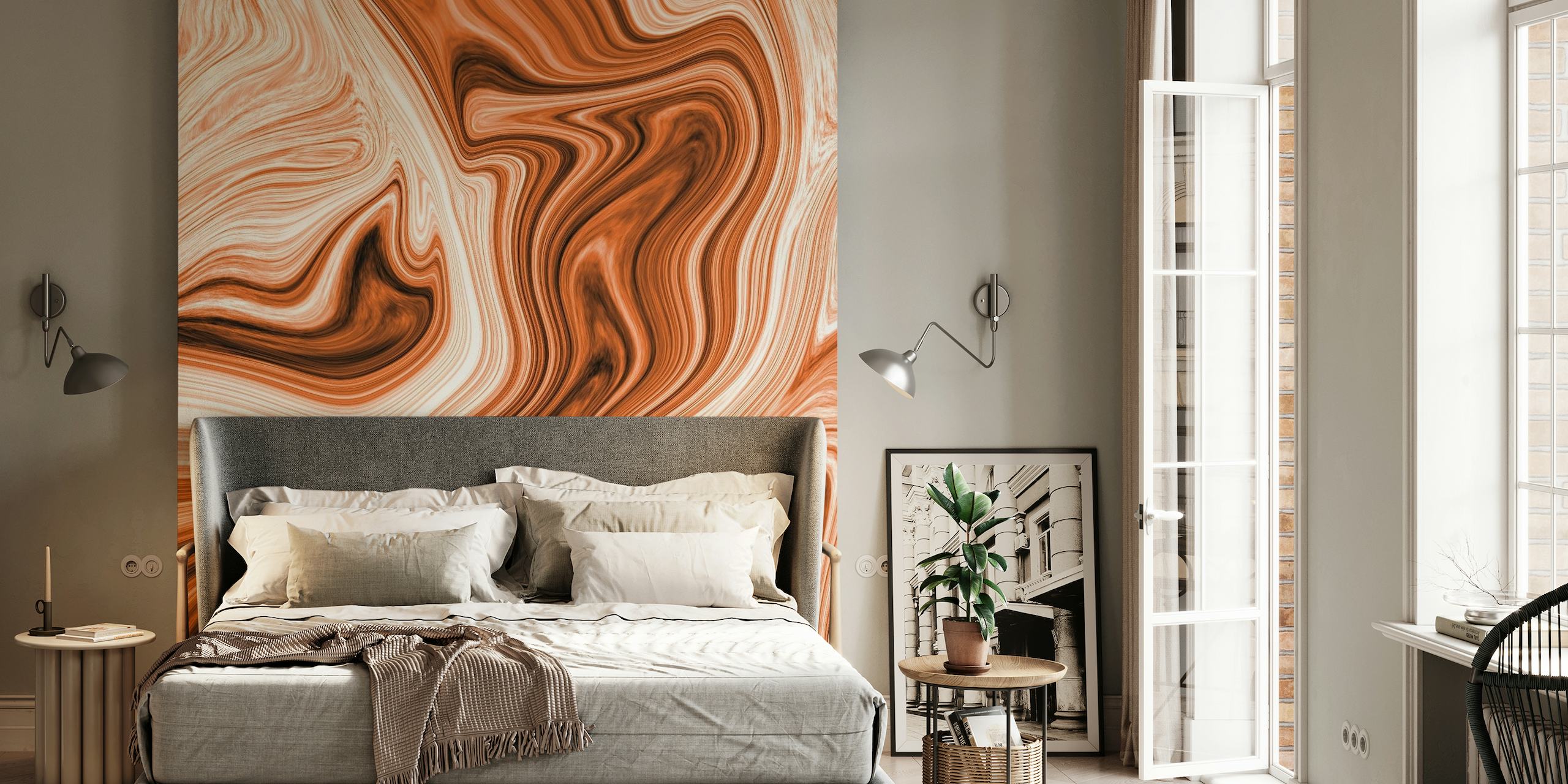 Wood Ripple Marble wallpaper