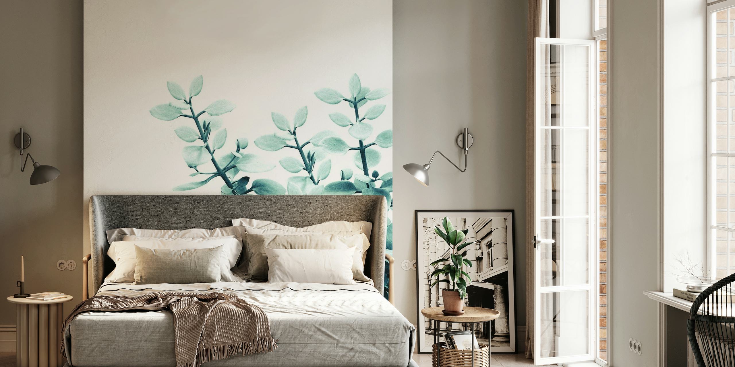 Eucalyptus Leaves Green 2 wallpaper