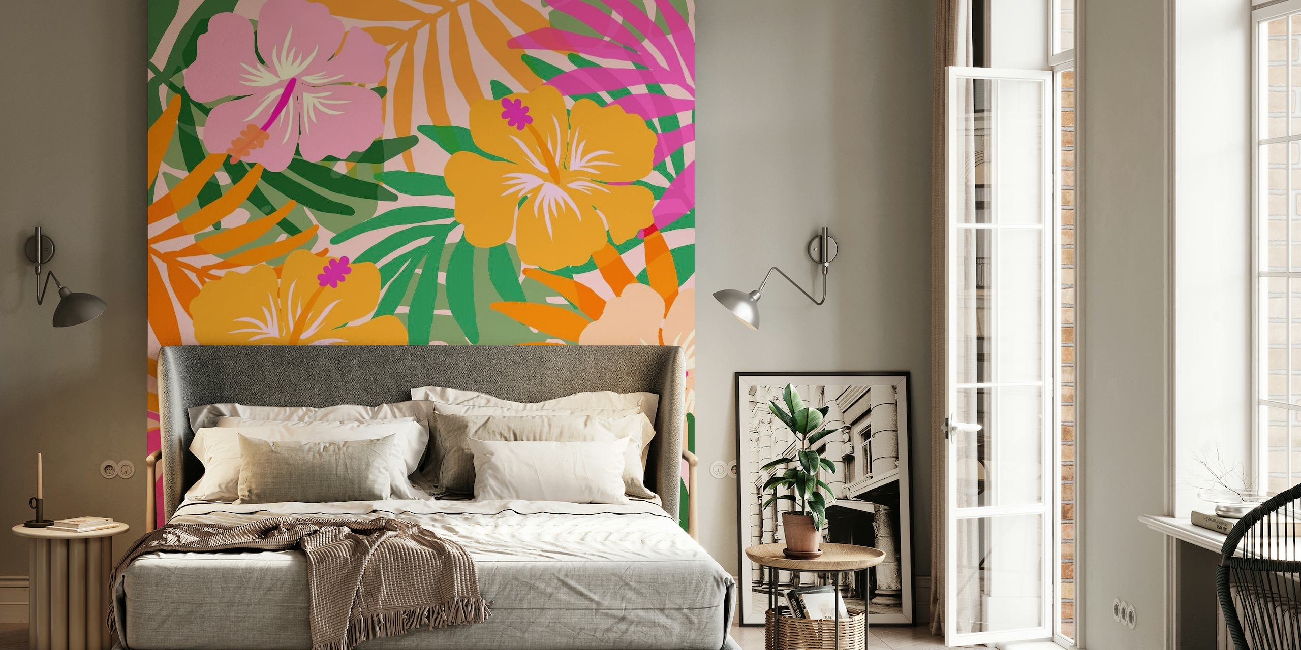 Tropical Bloom wallpaper