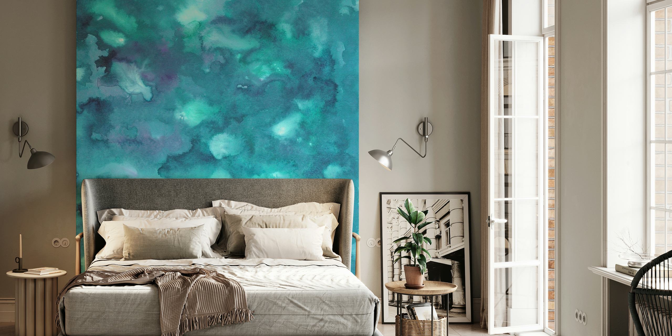 Dreamy Ocean Painting 2 behang