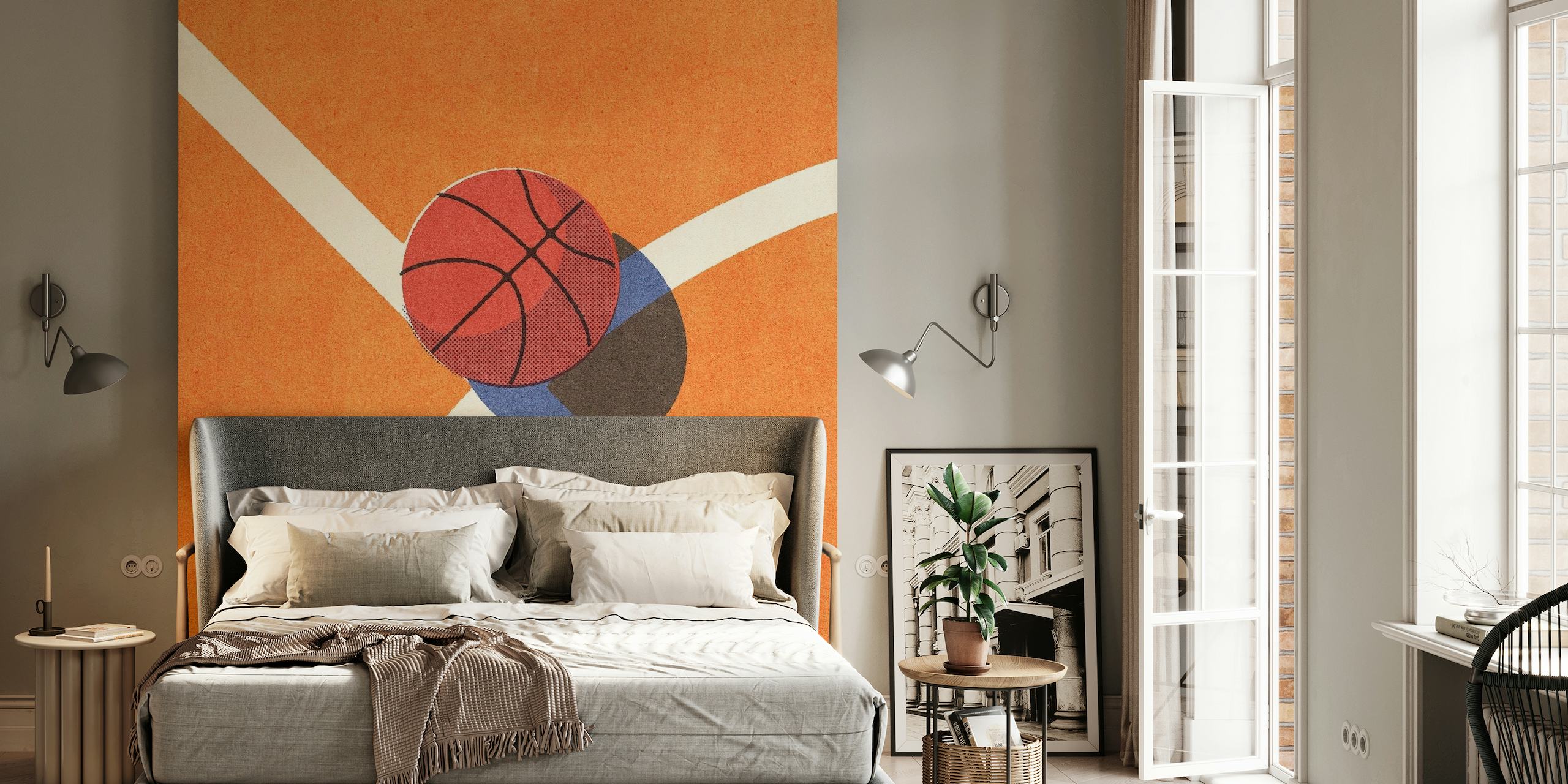 BALLS Basketball - indoor I papel pintado