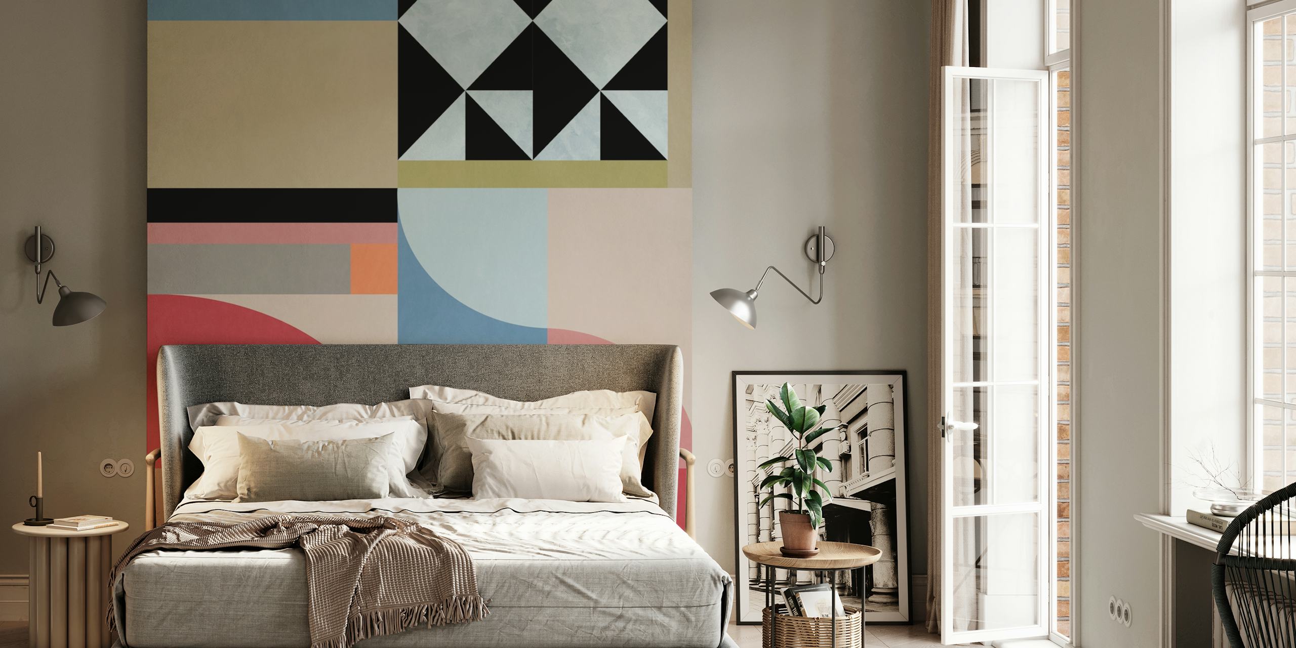 New Building 2 wallpaper in a room