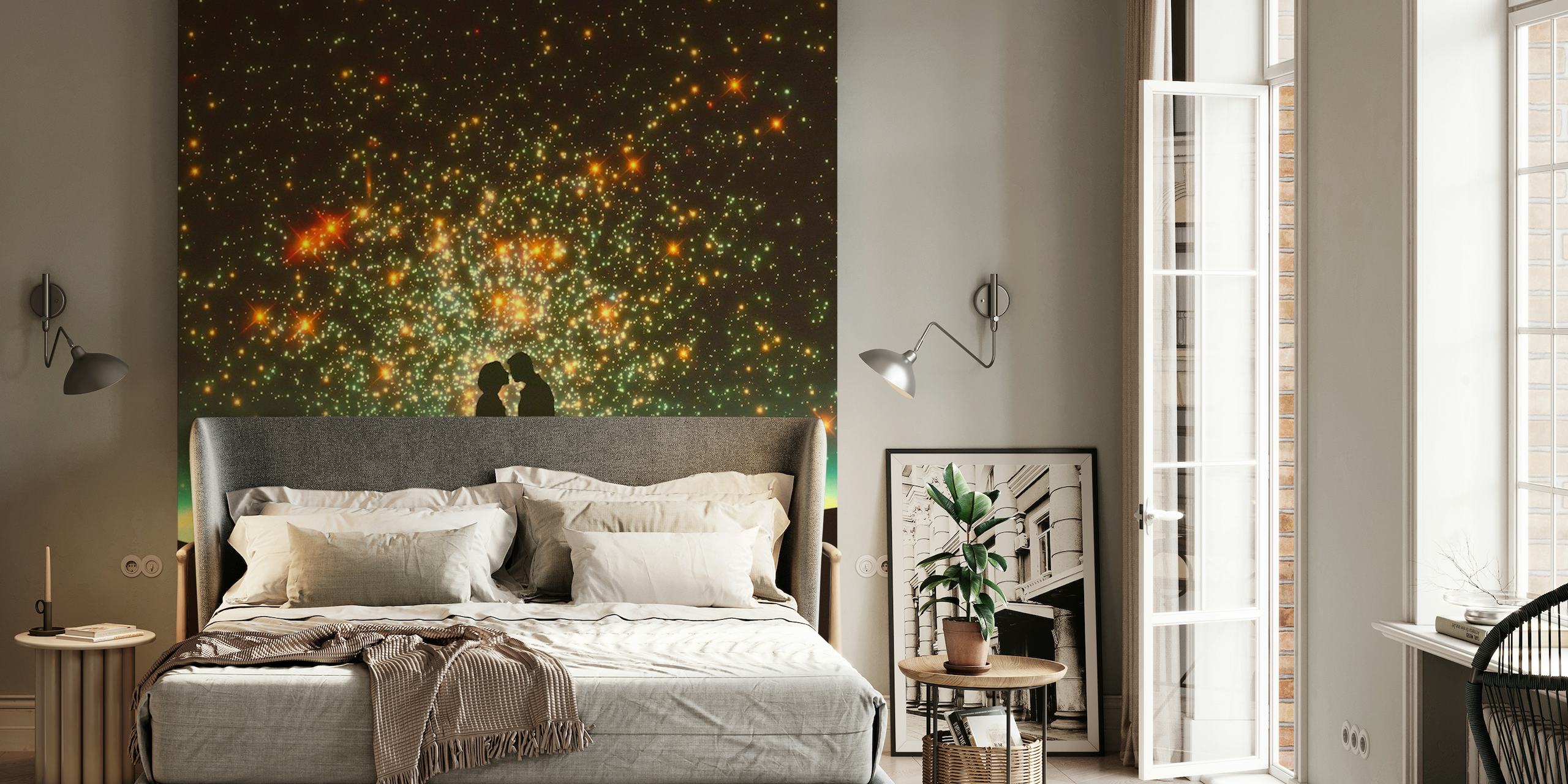 A Cosmic Kiss wallpaper