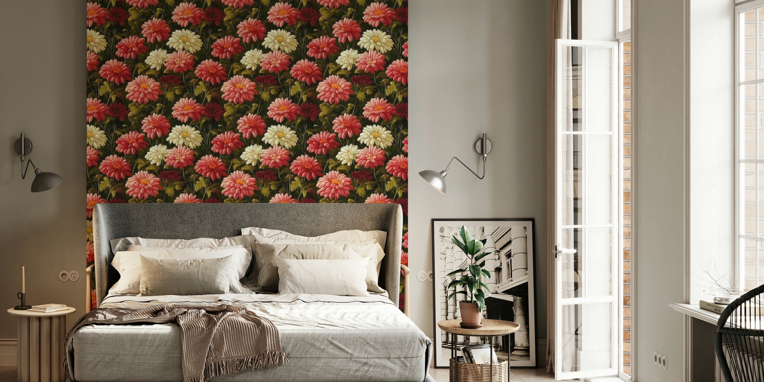 Fading Flowers wallpaper