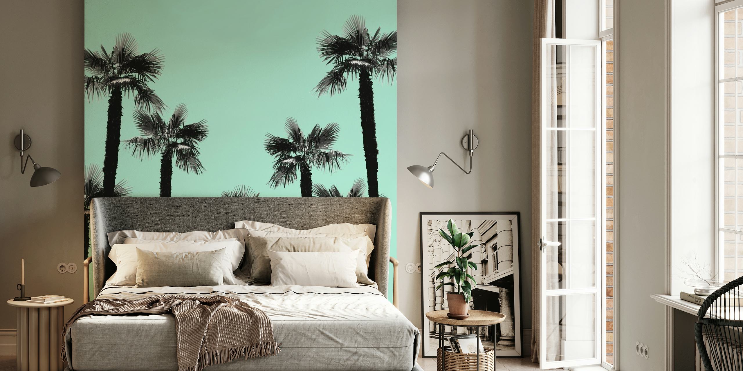 Tropical Palm Trees Dream 5 papel pintado