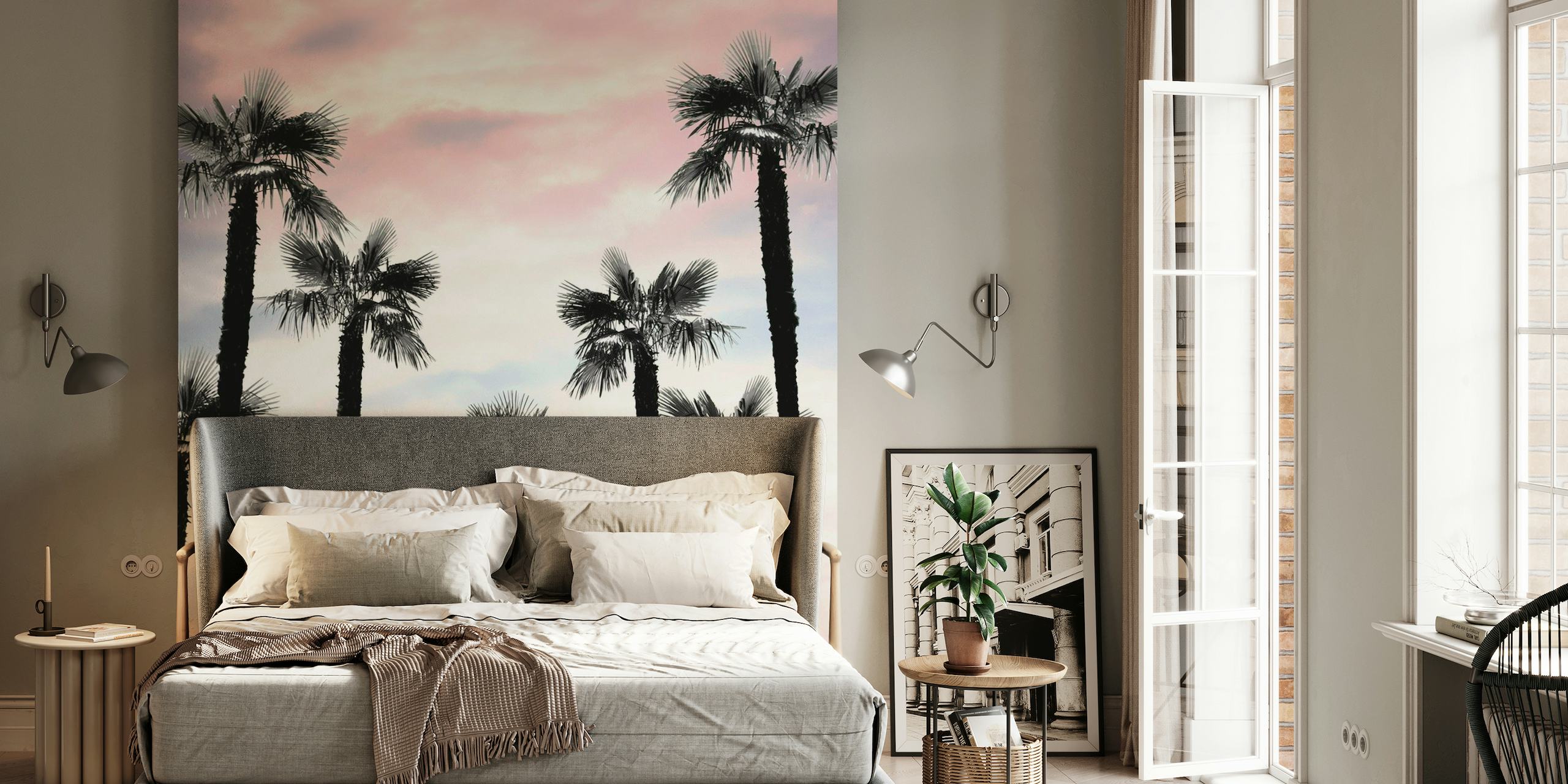 Tropical Palm Trees Dream 1 papel pintado