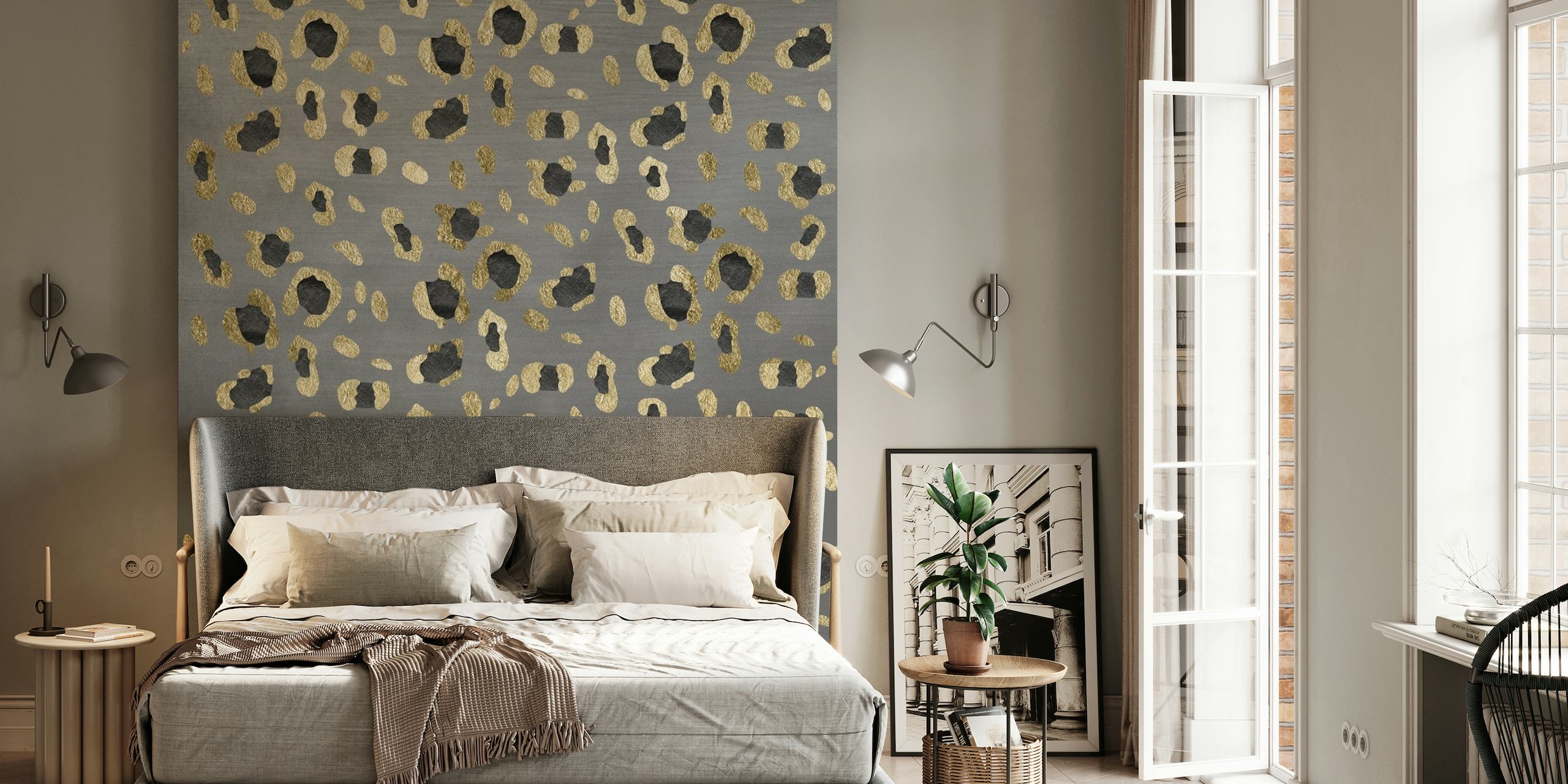 Leopard Animal Print Glam 4 wallpaper