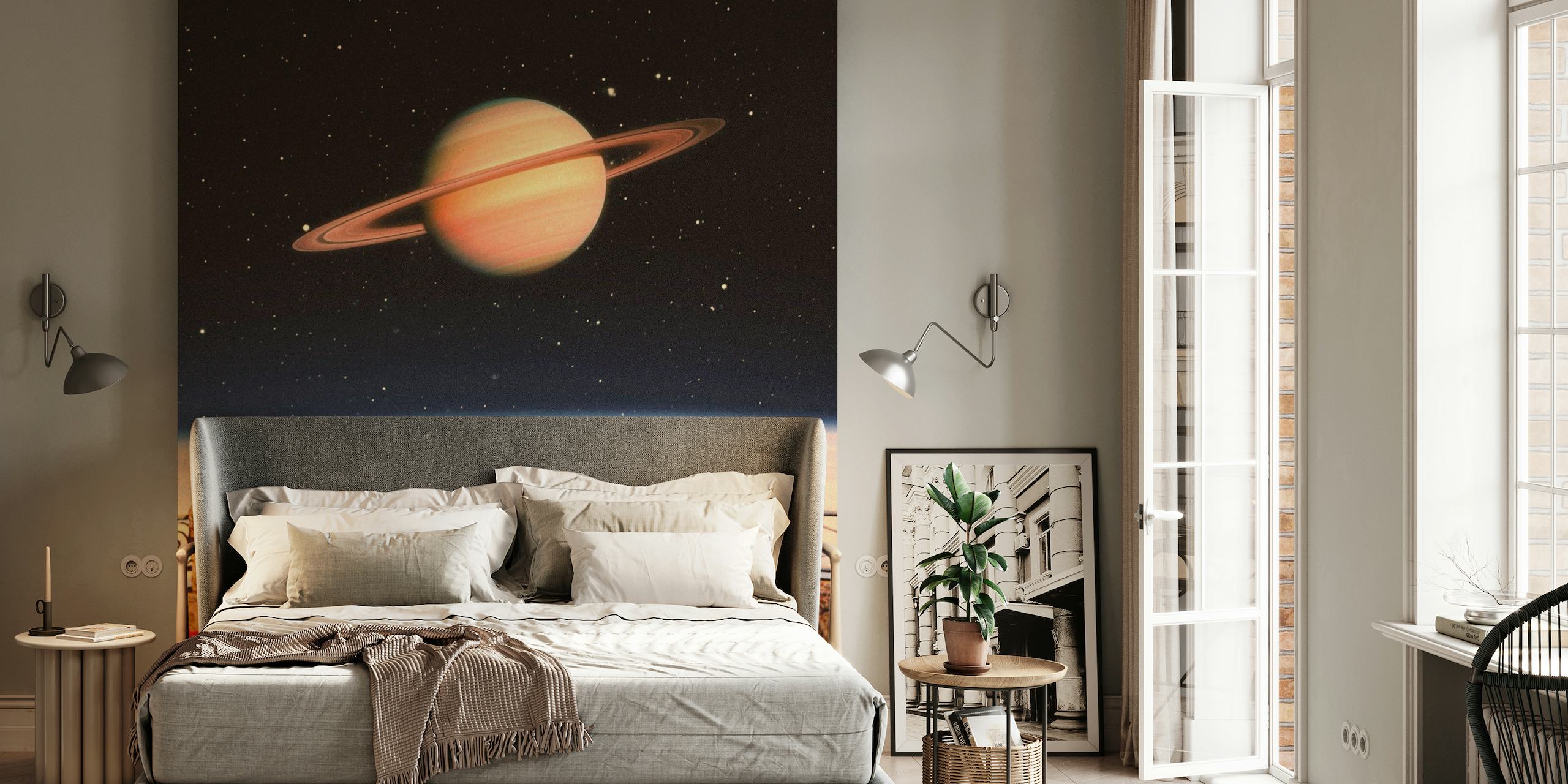 Space Love papel pintado