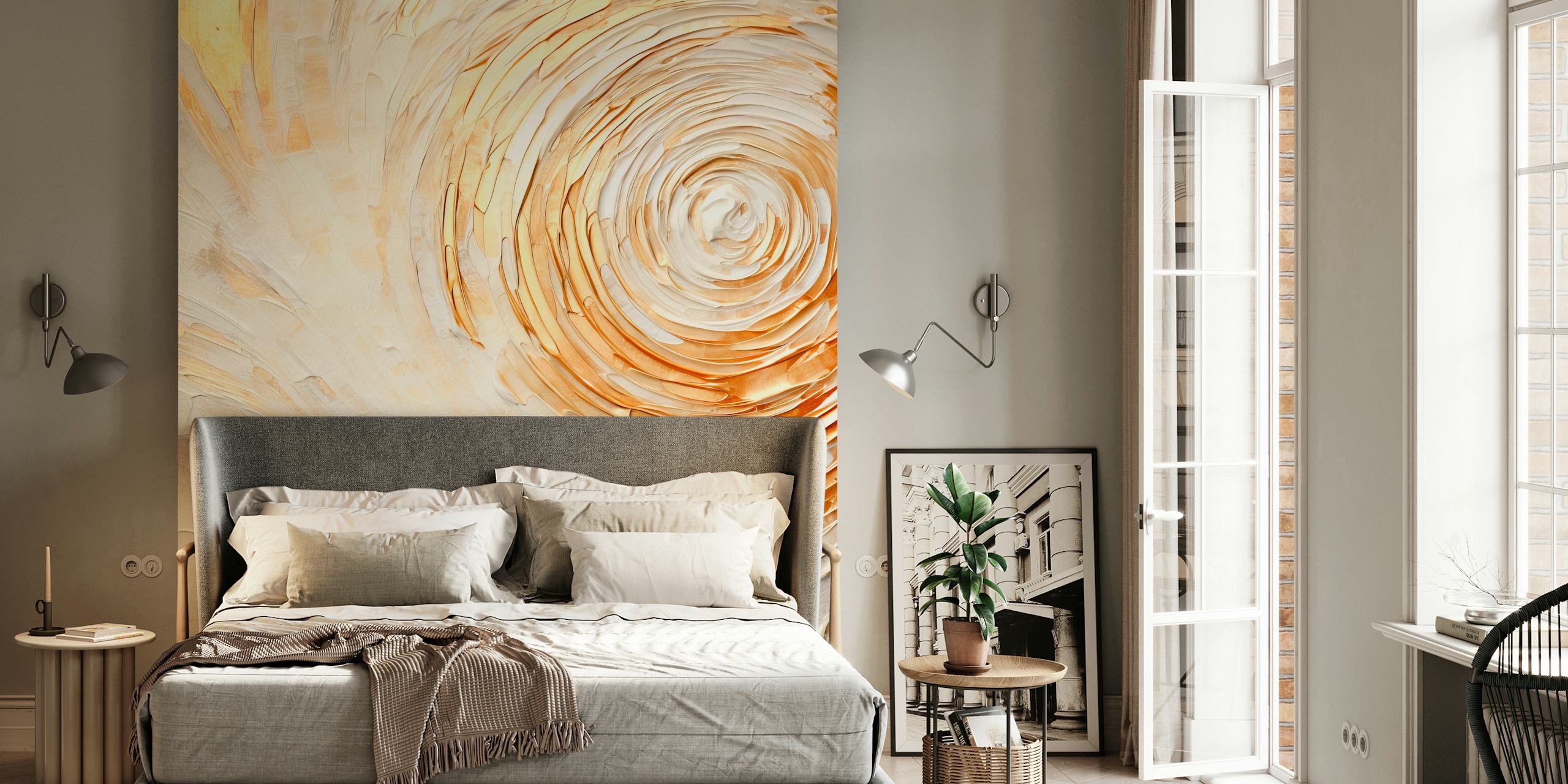 Bold Abstract Art Tapeta U Sobi