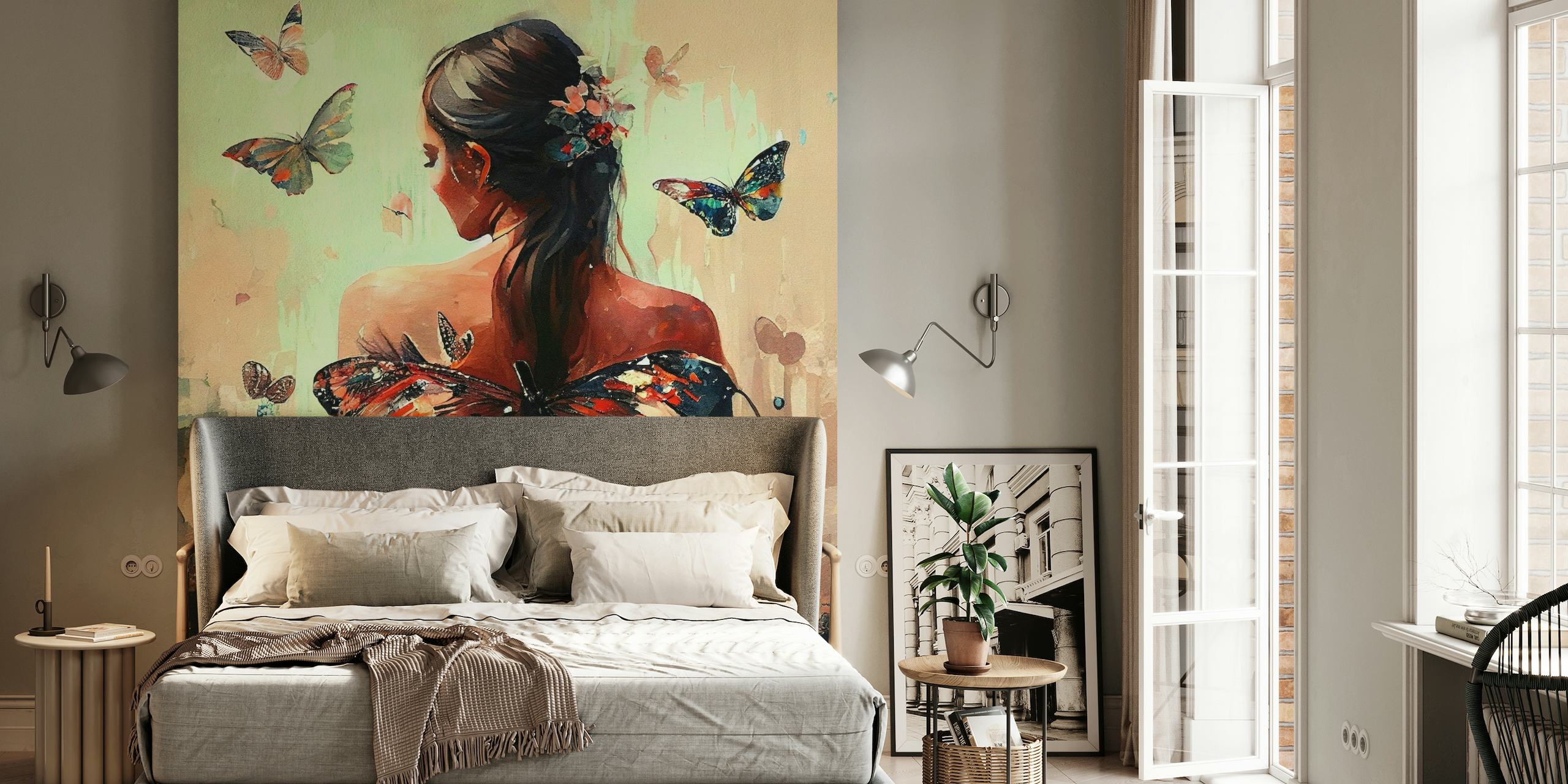 Powerful Butterfly Woman Body #3 wallpaper