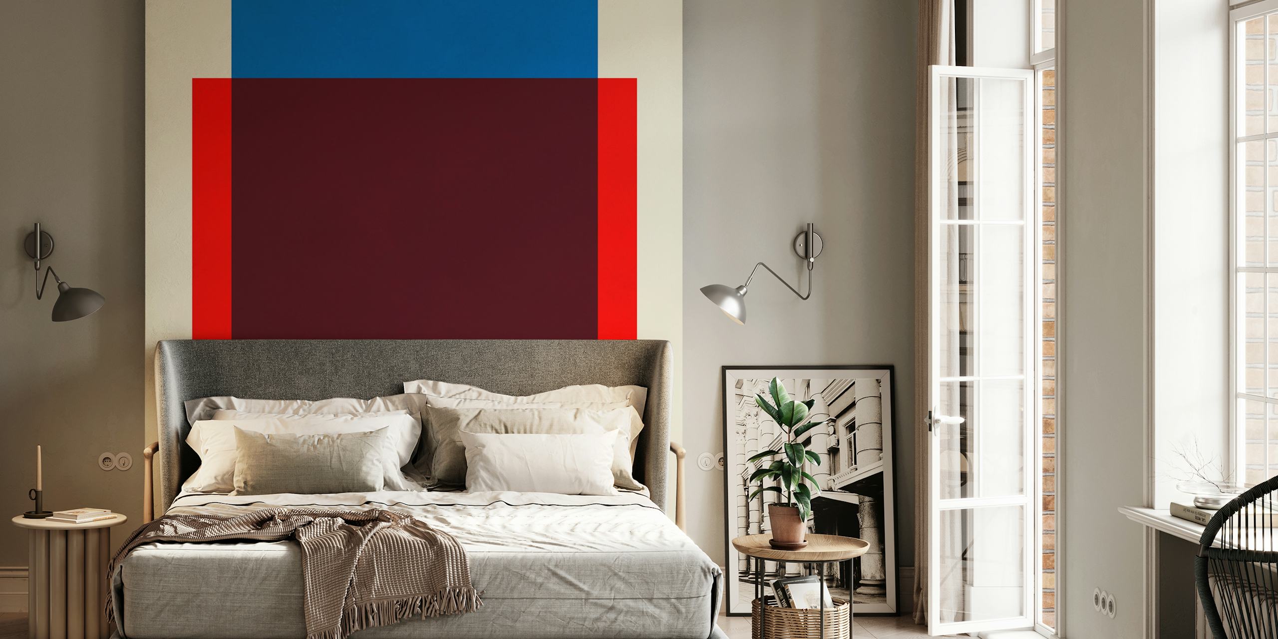 Contemporary modern tapetdesign visning