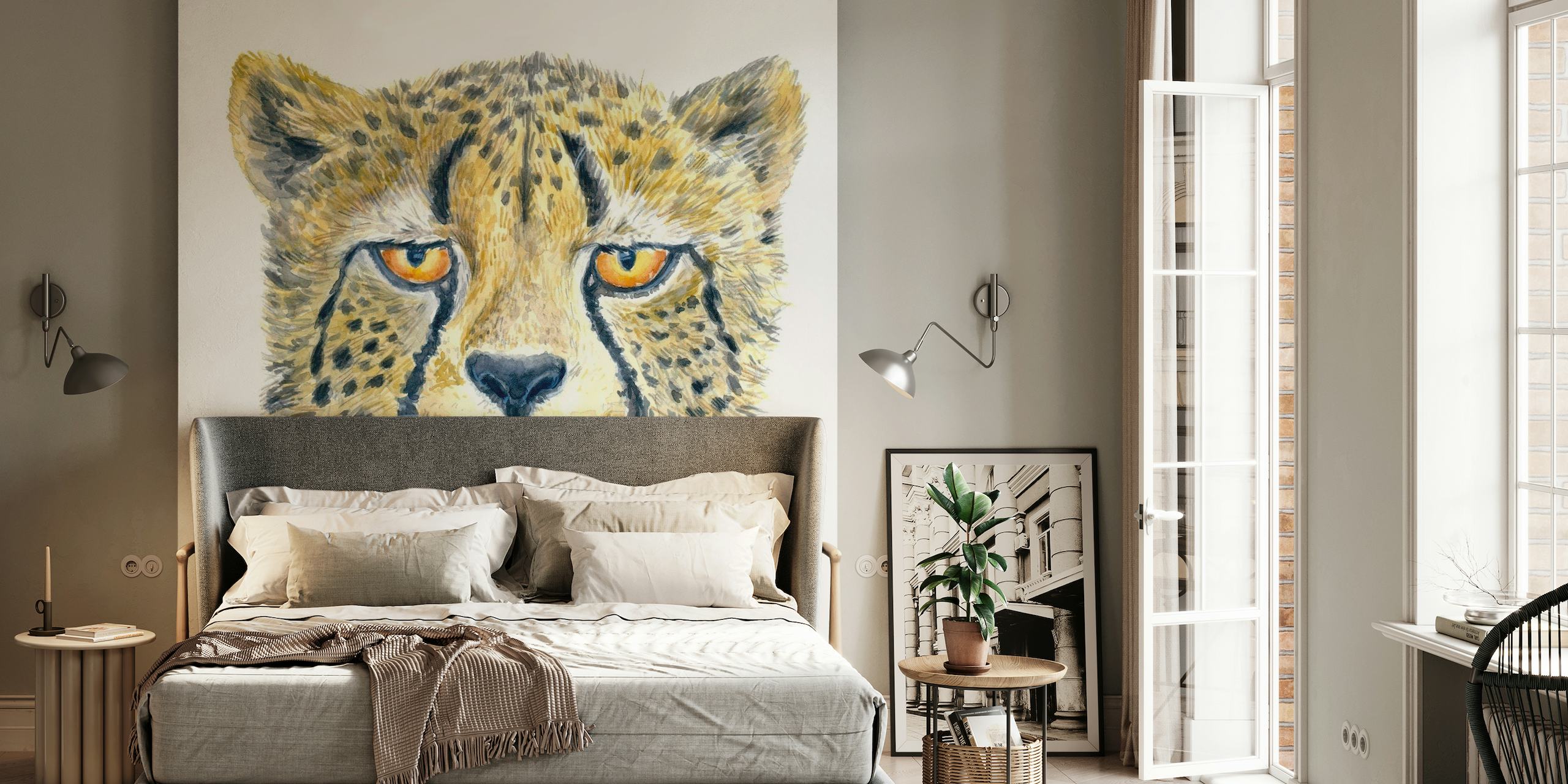 Cheetah 2 papel pintado