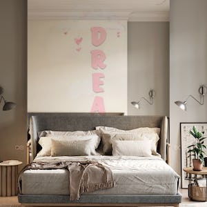 Dream - beige and pink