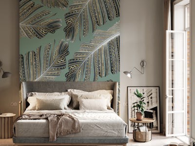 Boho Banana Leaves Glam 1