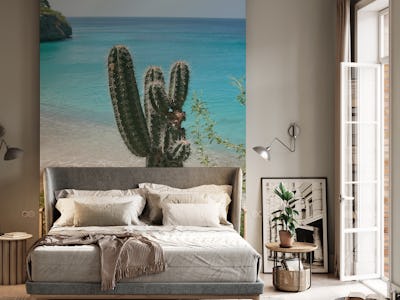 Tropical Cactus Ocean Beach 1