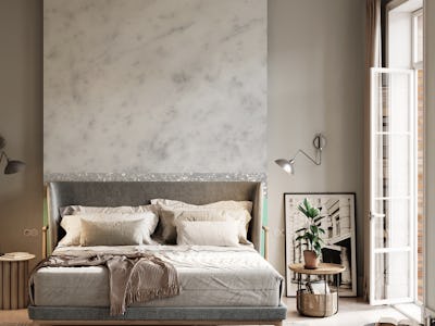 Marble Mint Silver Stripe 1