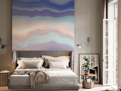 Pastel mineral abstract