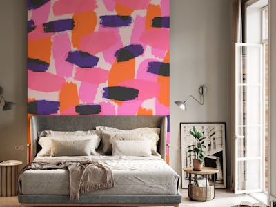 Pink And Purple Strokes