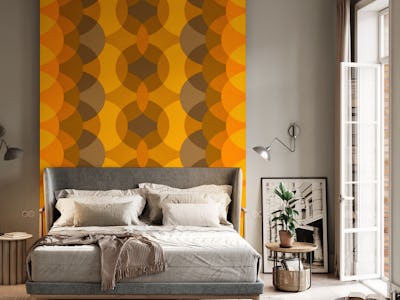 Golden Retro Geometry
