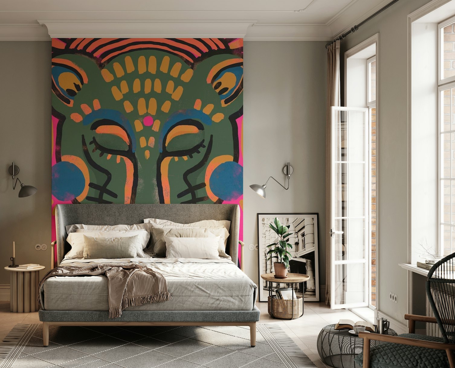 Tiger (Colored Version) wallpaper