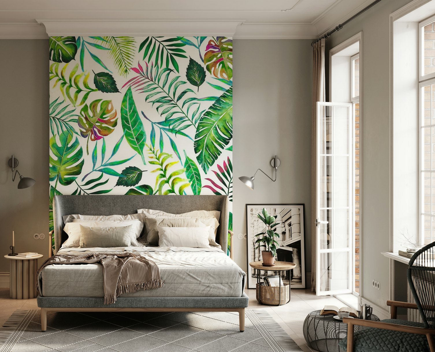 Tropical Flora wallpaper