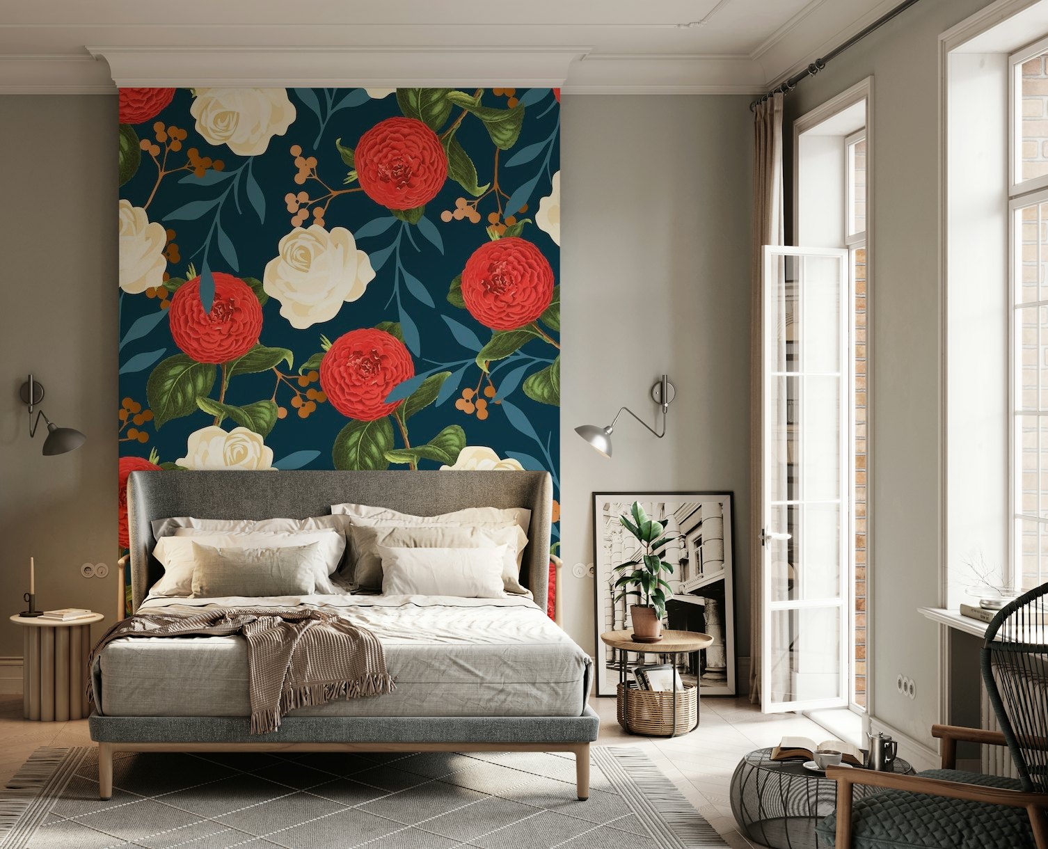 Floral Obsession V2 wallpaper