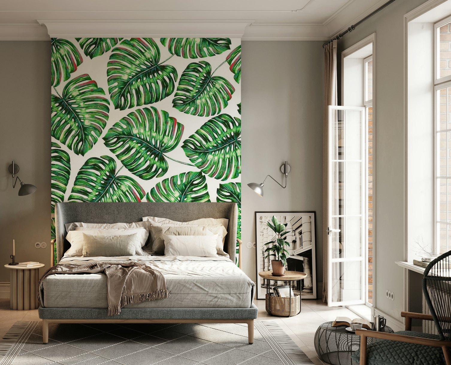 Tropical Greenery wallpaper