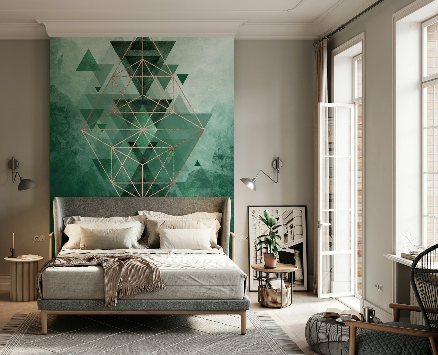 Abstract Geometric 8 wallpaper