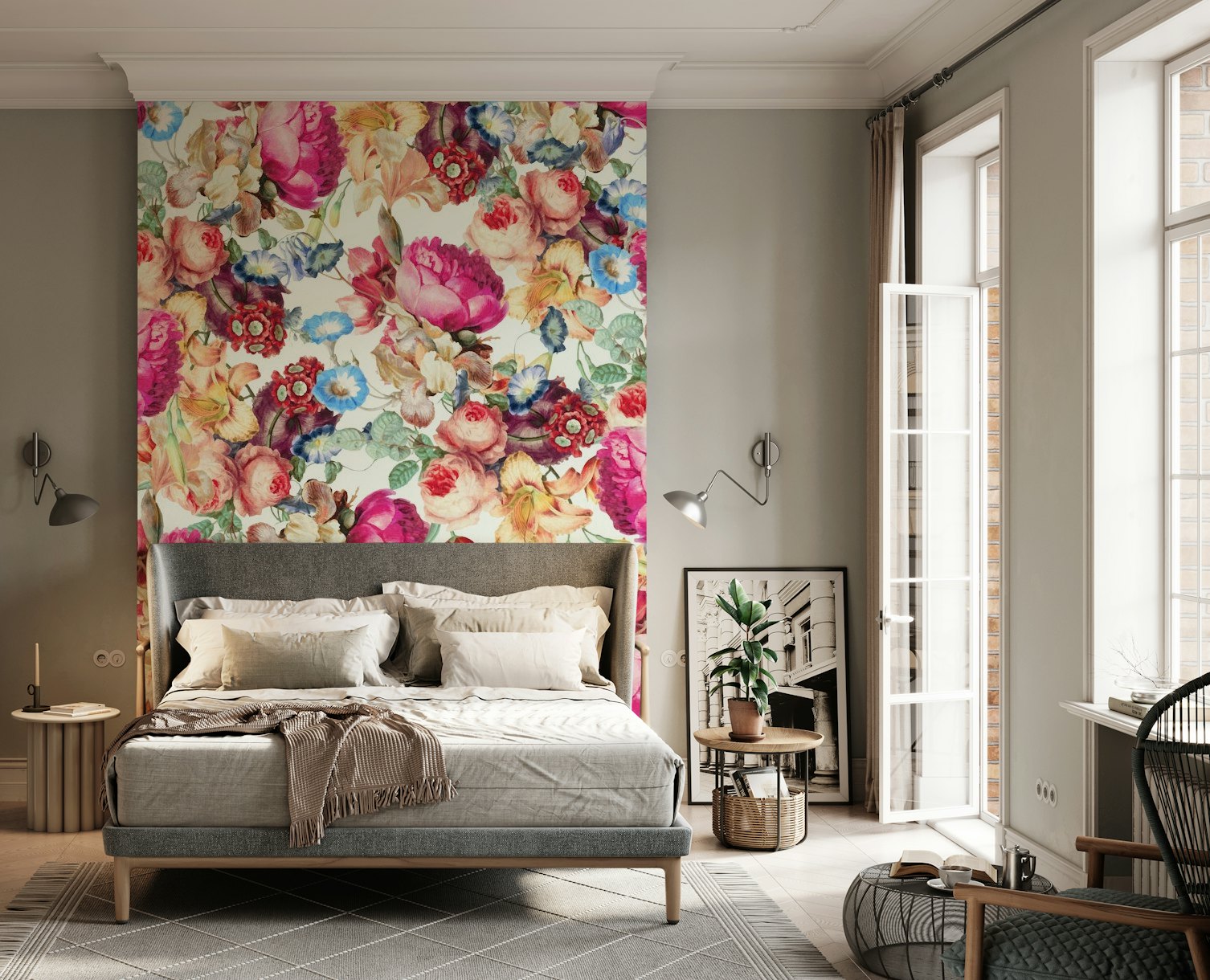 Floral Crush wallpaper