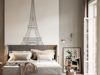 Eiffel Tower Line Art