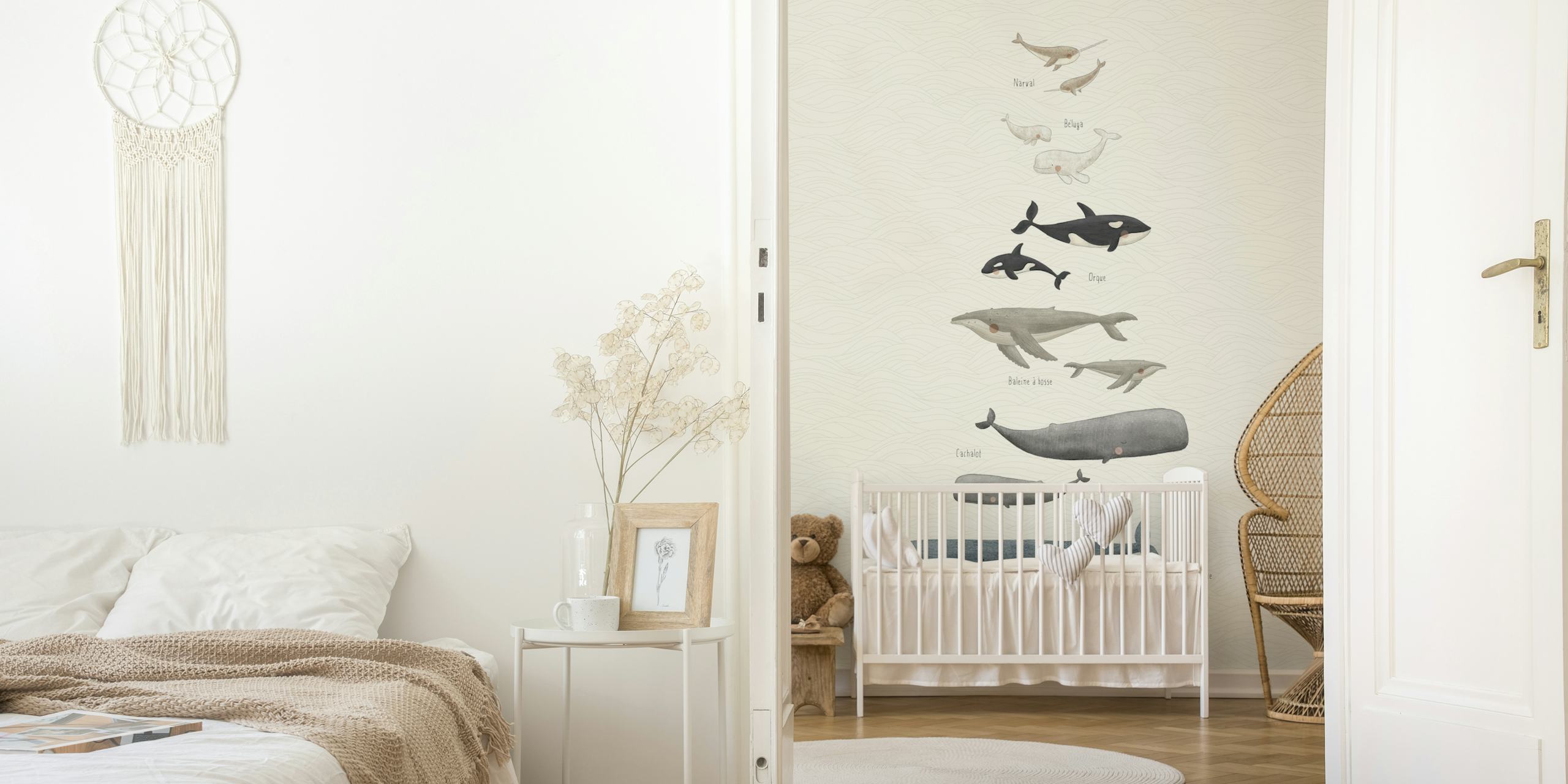 Giants of the Sea papel pintado en una habitación