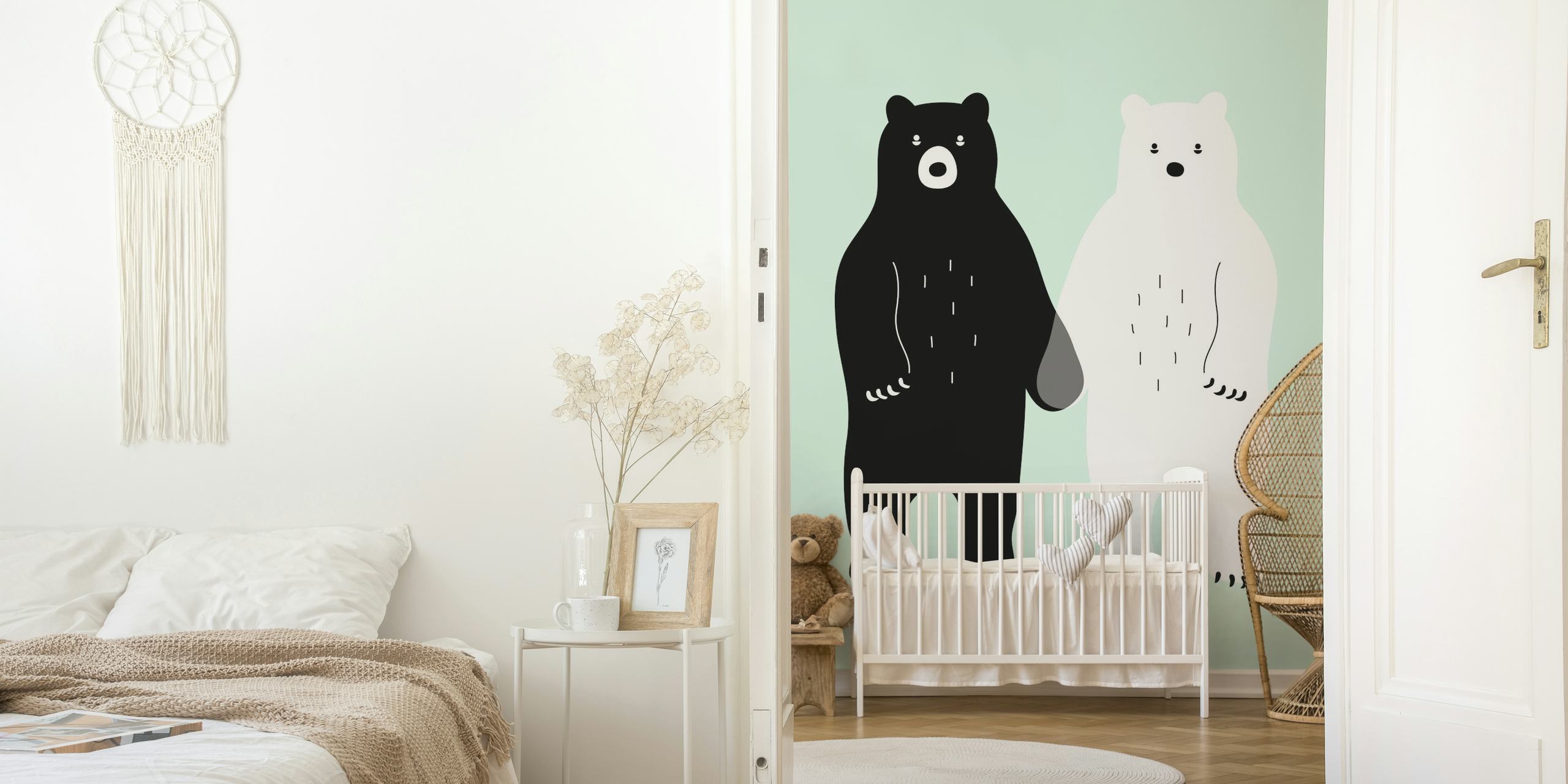 Two Bear wallpaper