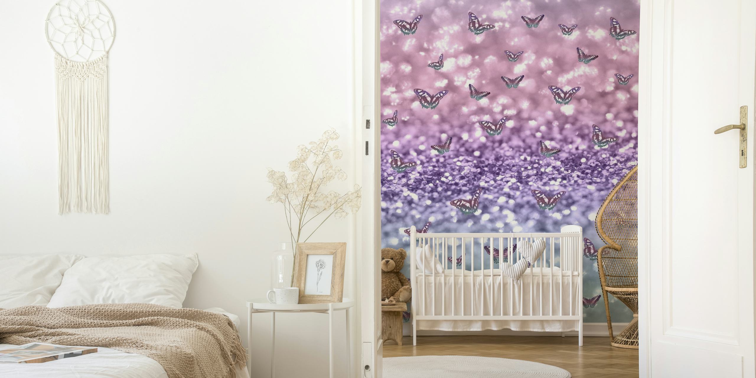 Pastel Unicorn Butterfly 3 wallpaper