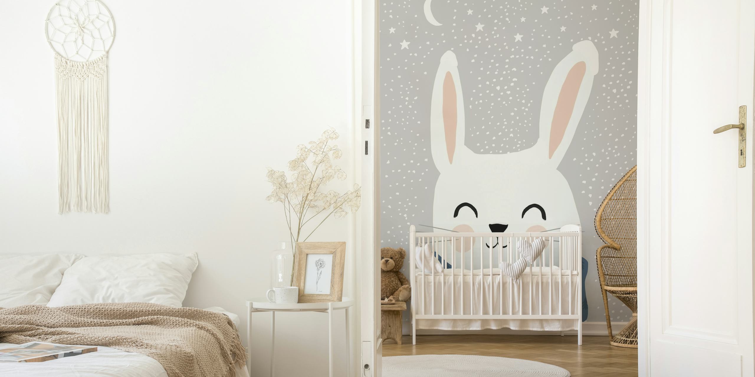 Snow Bunny wallpaper