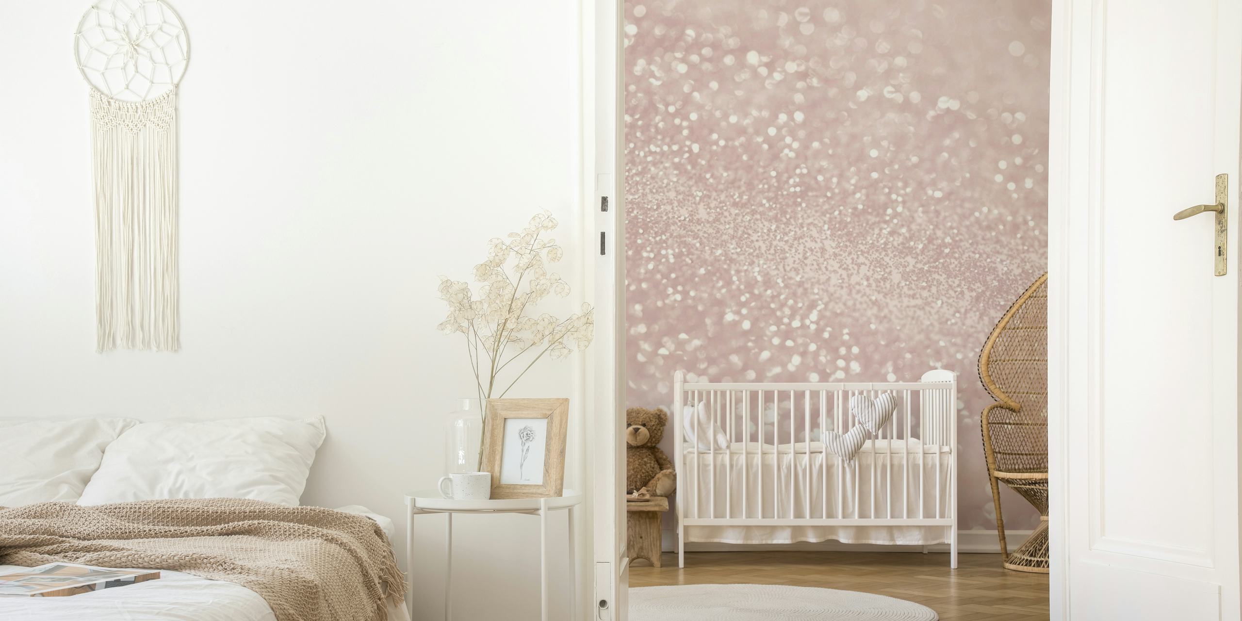 Blush Princess Glitter 2 wallpaper
