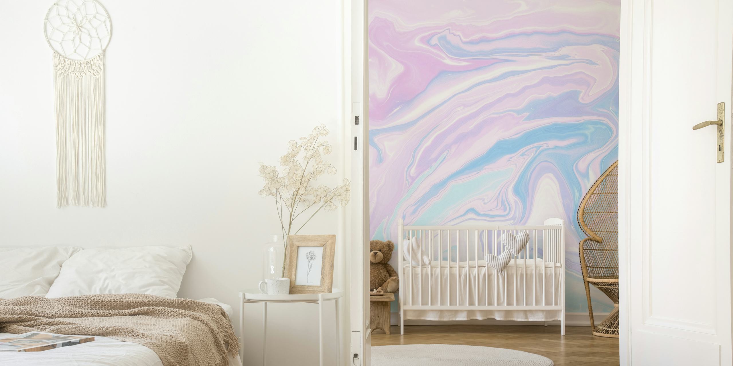 Pastel Unicorn Marble Dream 1 wallpaper