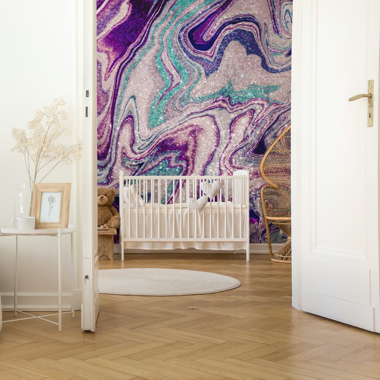 Liquid Unicorn Marble 1 wallpaper design