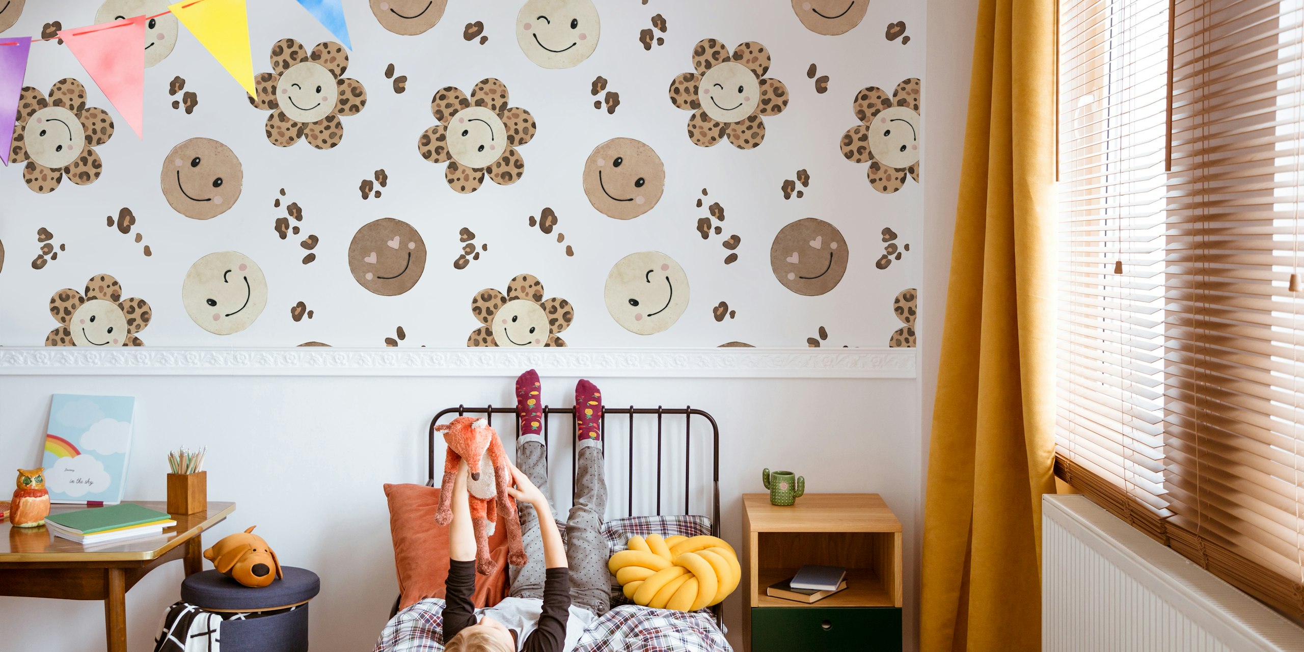 Wild And Happy wallpaper in a room