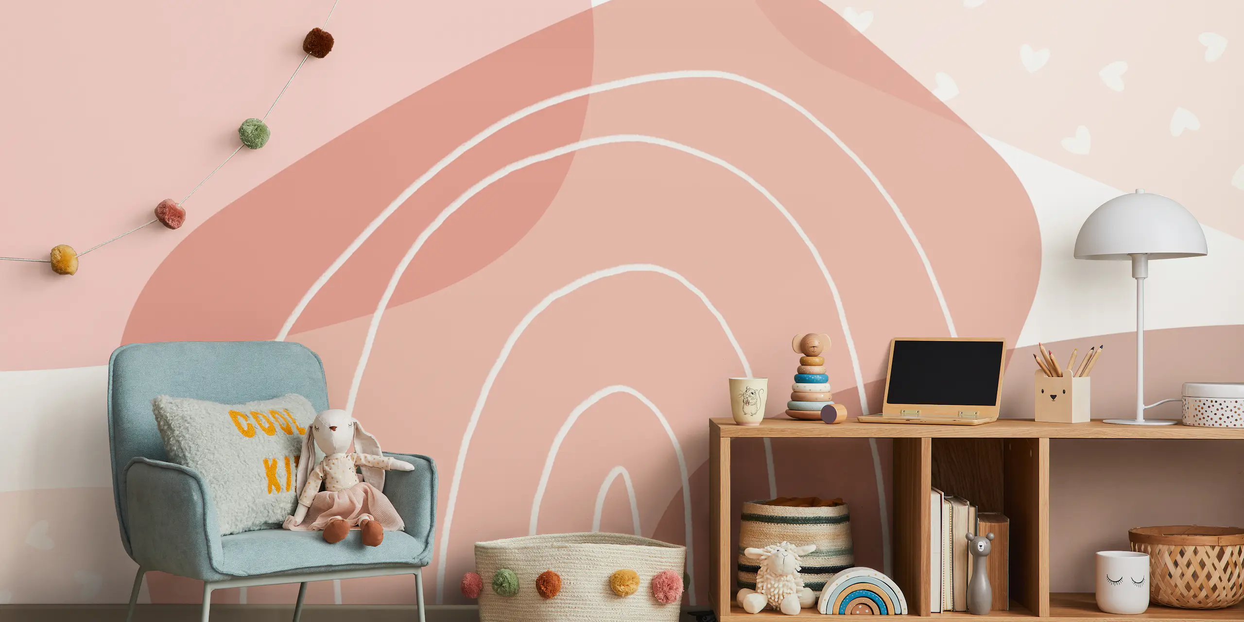 Boho Nursery Wallpaper - Happywall