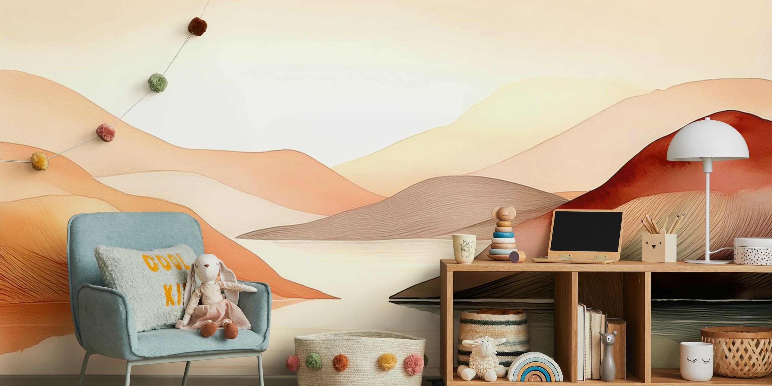 Tapeta Sienna Dreamscape u sobi
