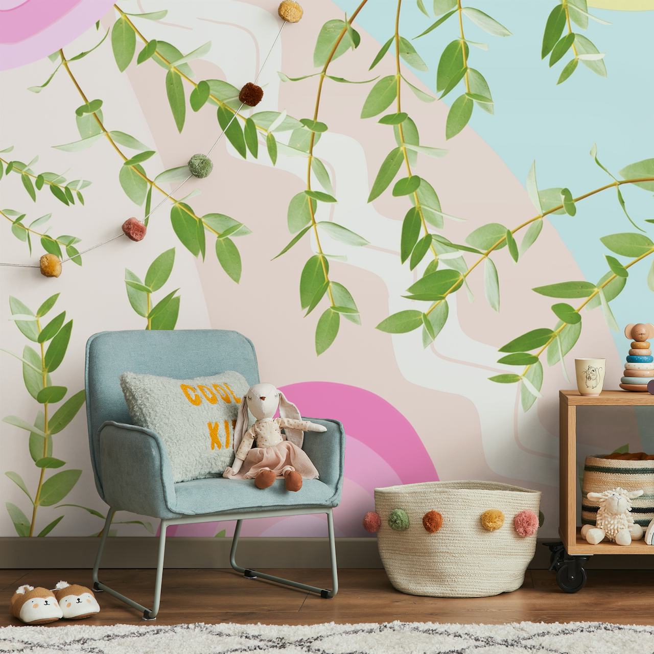 Eucalyptus Rainbow Dream 4 tapeta