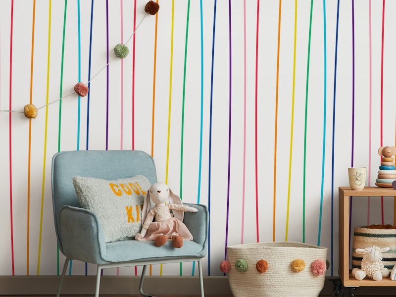 Bold Rainbow Stripes