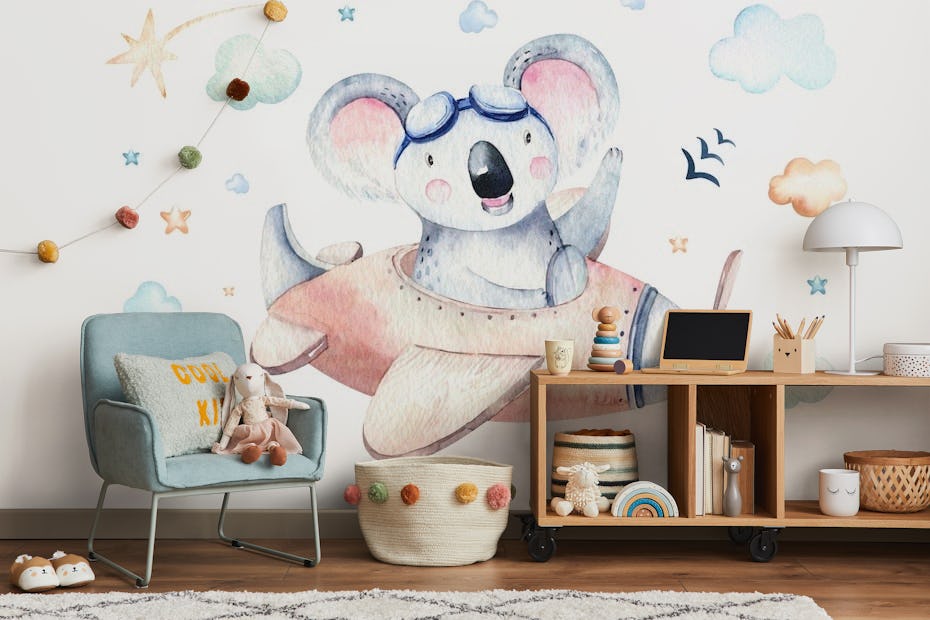 Flying Koala wallpaper - Happywall
