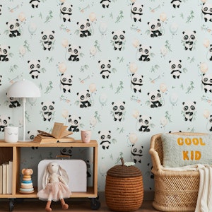 Baby Panda - blue