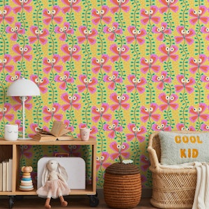 Whimsical Tropical Blooms