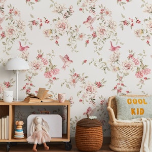 Delicate Birds in Bloom big